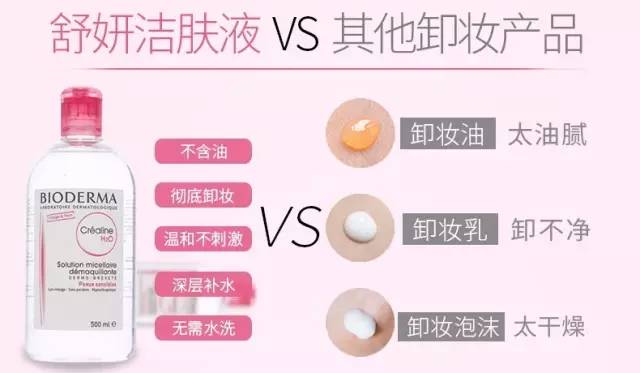 卸妆水国际版,推荐的新款卸妆水