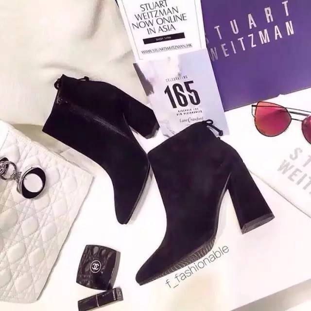 奶奶裤短靴时髦气质又流行,新款时髦2022年短靴子