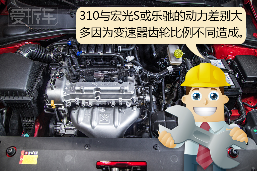 宝骏310高配不带天窗的,宝骏310和五菱宏光发动机一样吗