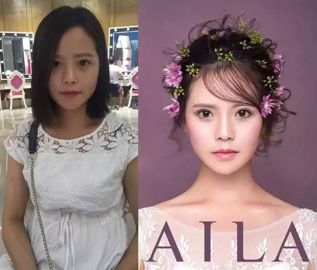 高能！新娘妆后颜值大逆天，给婚礼化妆师们点个赞