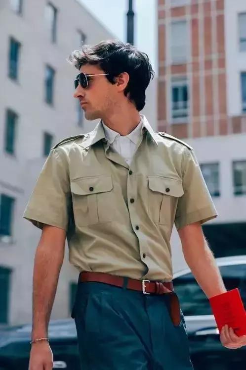 男装痞帅街拍西装杀,街拍成熟男装搭配图