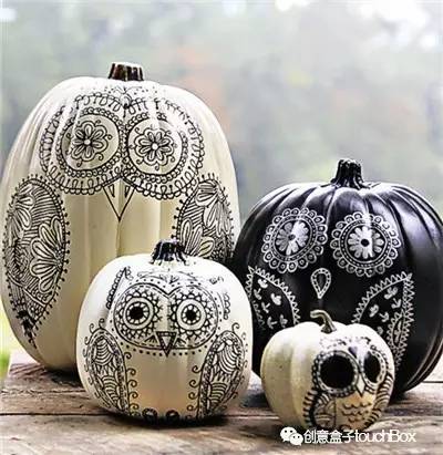 万圣节特色南瓜造型,万圣节的南瓜怎么装饰呢