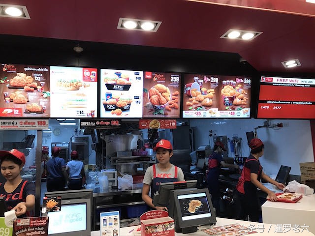 泰国肯德基炸鸡,肯德基中国vs泰国