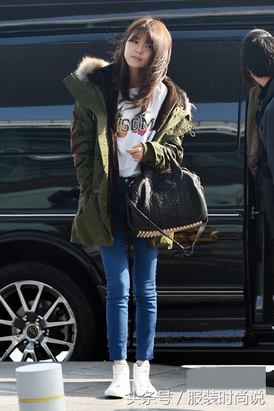 军绿色外套穿搭棉衣,军绿色棉服如何穿出高级感