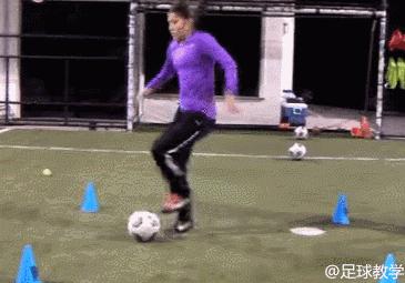 日本足球青训控球必练,足球怎么练习运球速度和控球稳定