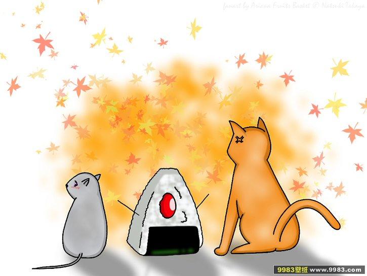 可爱动漫猫图片,十分可爱的动漫猫