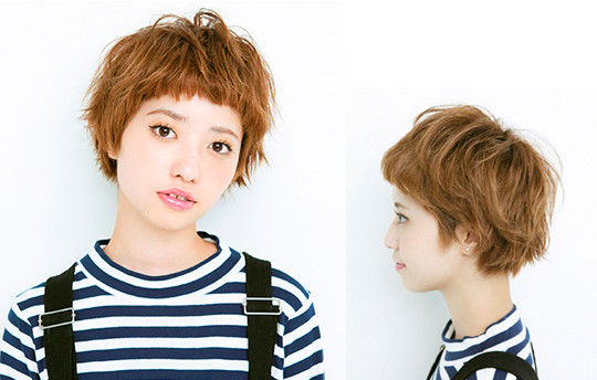 短发发型免打理减龄碎发,短发发型免打理减龄小碎发