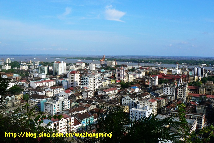 缅甸最大城市仰光风景,仰光曾经的繁华