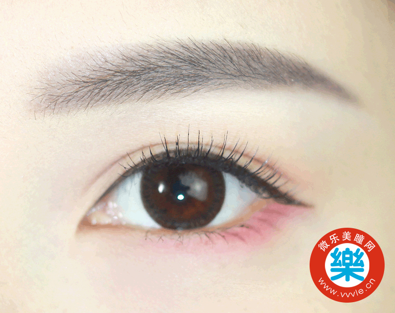 清澈透亮美瞳半年抛推荐,蓝色或紫色半年抛美瞳推荐