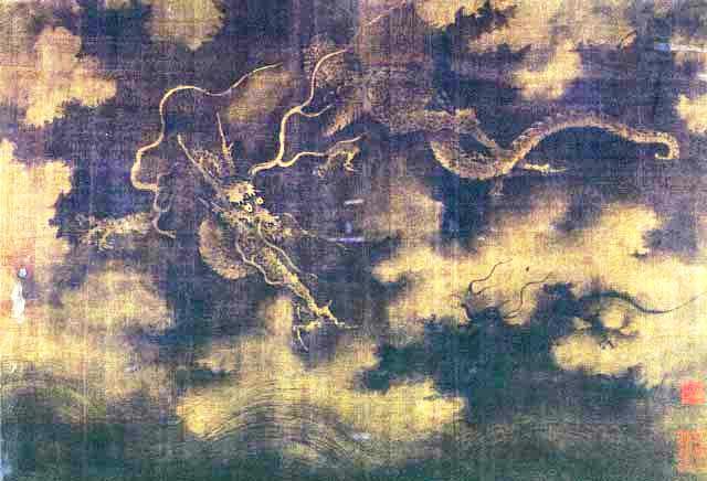 南宋陈容六龙图视频,陈容六龙图真迹