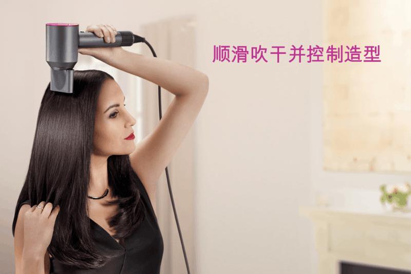 dyson戴森吹风机hd12风力测试,戴森吹风机到底有什么黑科技