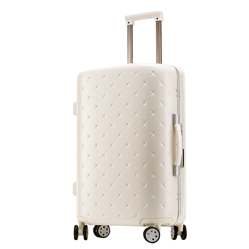 日本前置开口拉杆箱万向轮行李箱,铝框行李箱万向轮加厚耐用拉杆箱