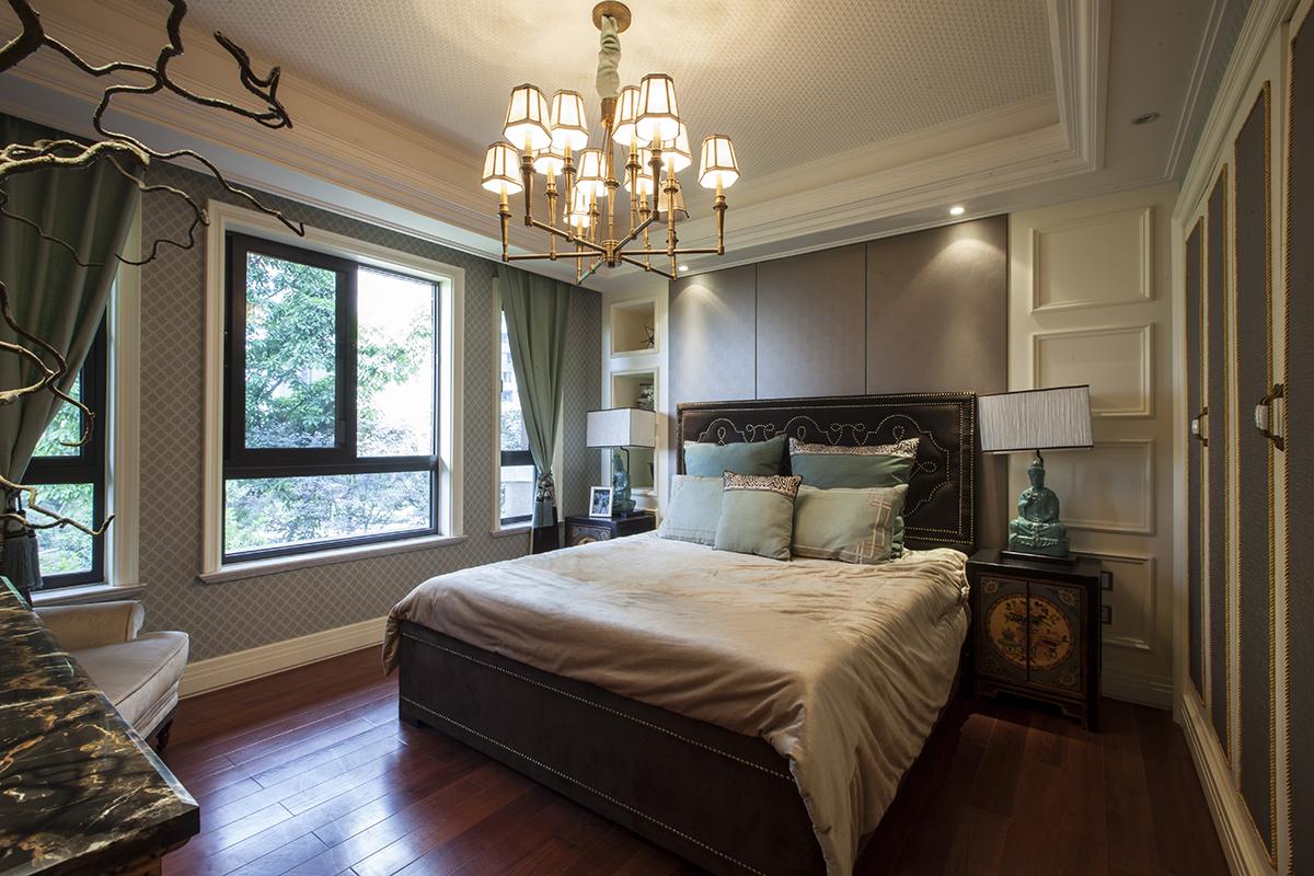 300平叠加别墅四层装修效果图,300平联排别墅装修