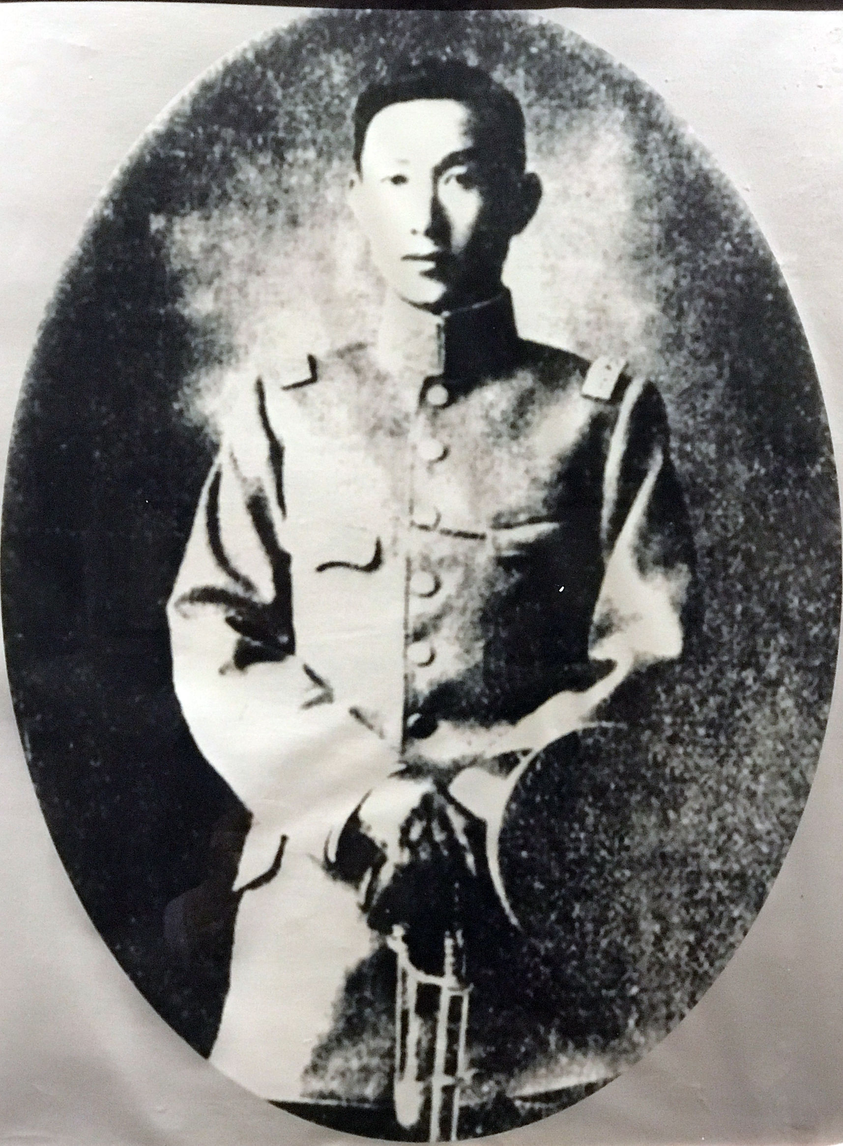 蔡锷将军九狮指挥刀,蔡锷护国刀