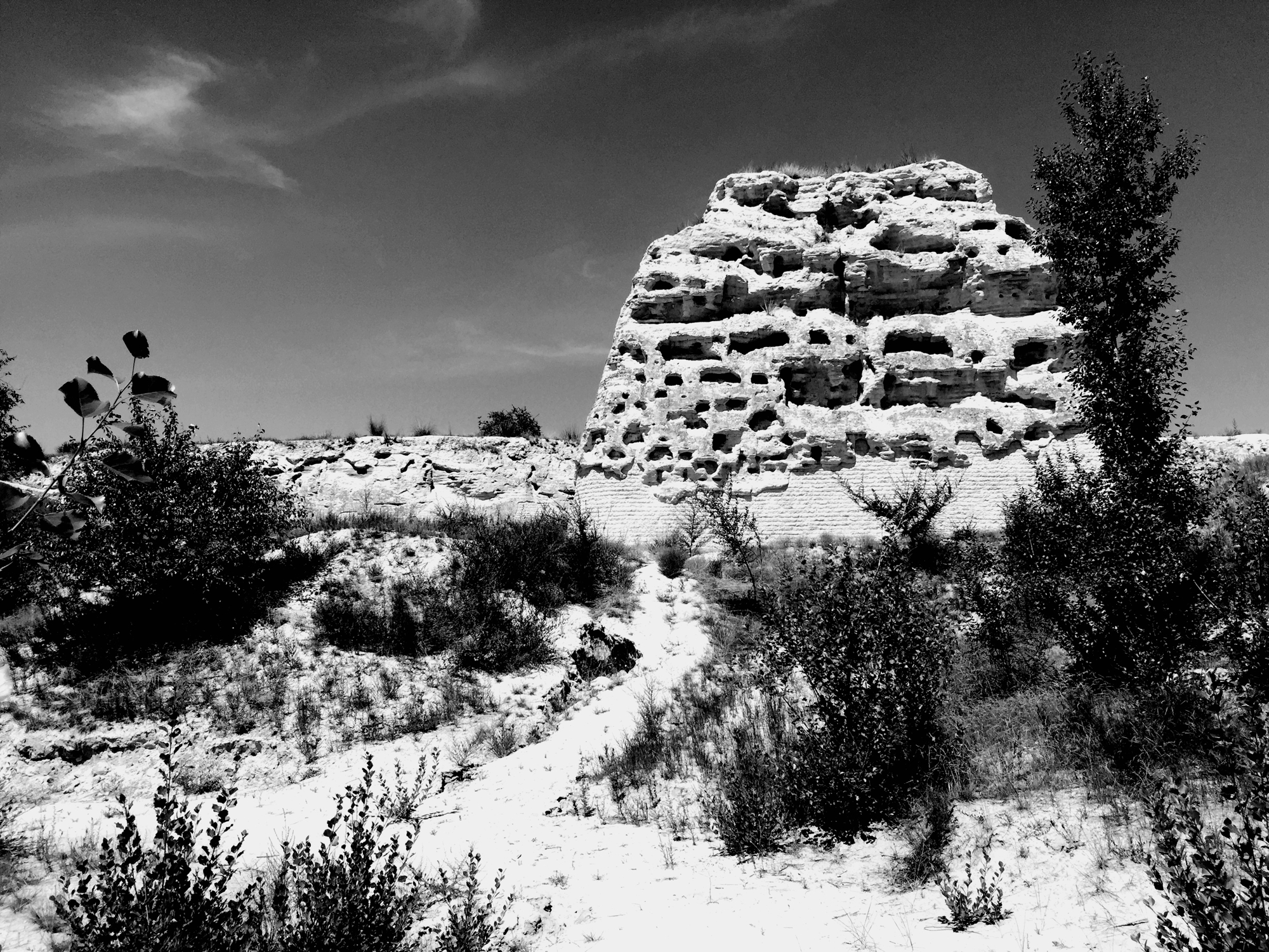 历史丨匈奴最后的遗址：废都统万城