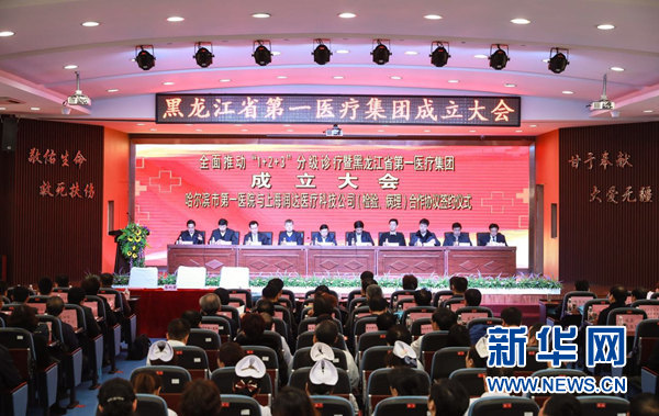 黑龙江省首家医疗集团在哈尔滨成立