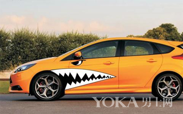 汽车独一无二的车贴,想要爱车与众不同