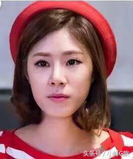 女生修饰大脸的发型,大脸女生适合的发型简约气质