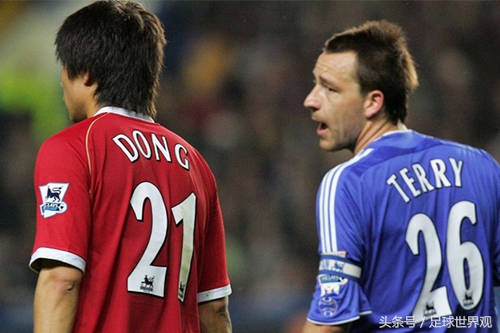 中国球员们无法复制的老照片王大雷为国米守门于海并肩魔力鸟