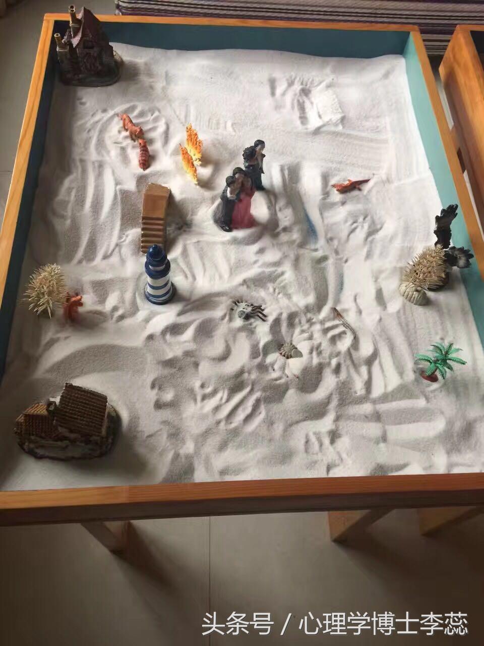 李蕊沙盘治疗：不愿上学的男孩