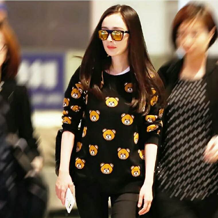 杨幂最新款卫衣,杨幂同款卫衣白色款爆款