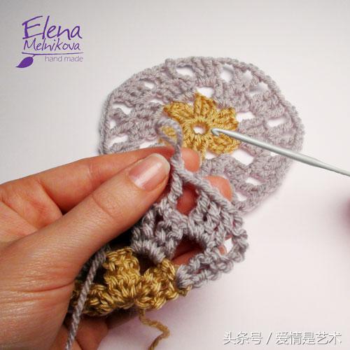 俄罗斯钩针编织教程,俄罗斯钩针钩法视频