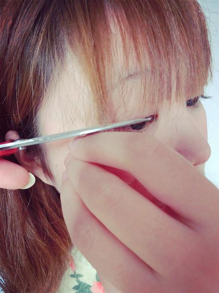 空气刘海打薄教程,又简单又好看的空气刘海教程