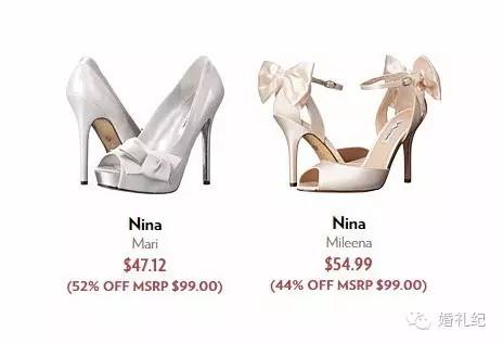 价值300元左右的婚鞋,买不起的明星同款