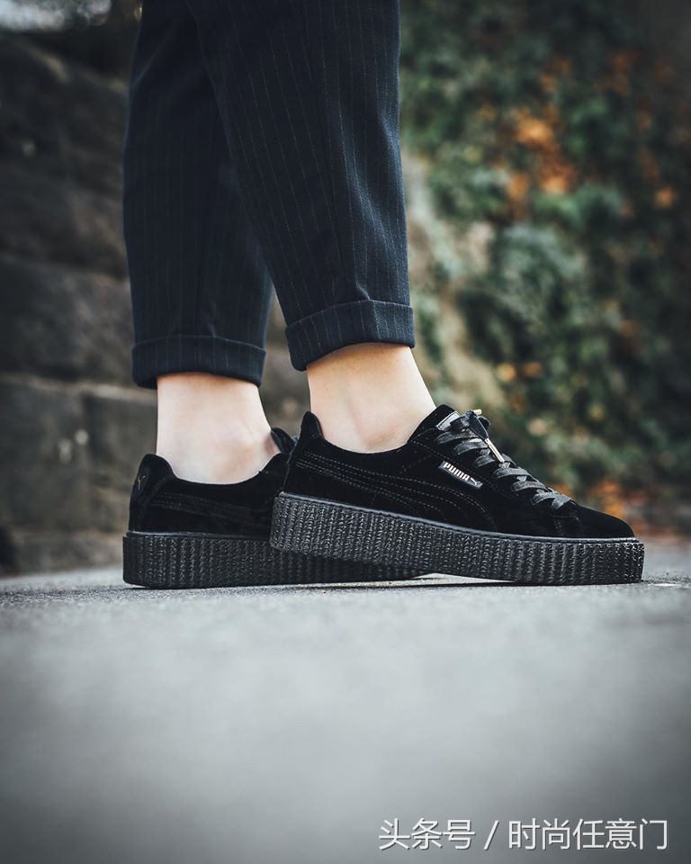 蕾哈娜puma衣服,puma蕾哈娜联名款乳白色