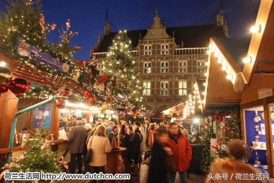 荷兰马斯特里赫特的“魔法圣诞”集市开幕啦！