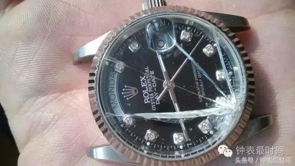 手表表镜划痕修复,手表表镜摔裂了怎么办