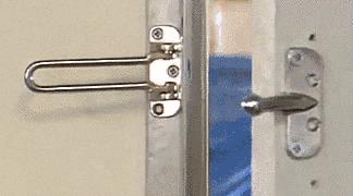 注意防范防盗门被撬,撬开锁头小窍门