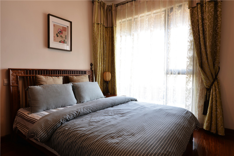 法式别墅红木装修,新中式装修红木家具别墅