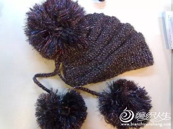 双元宝针织帽子的图解,织老奶奶帽子教程与图解