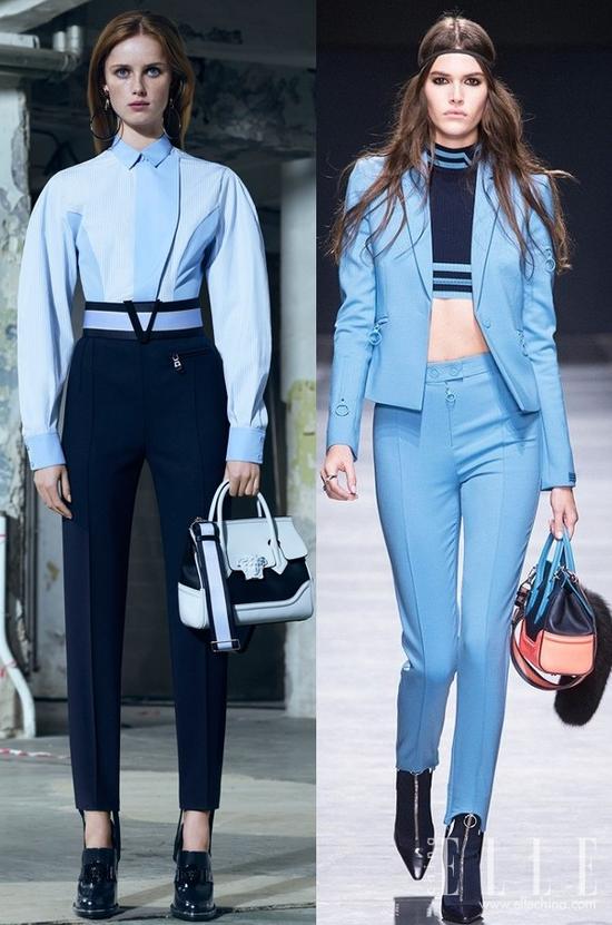 当年的踩脚裤如今正流行分分钟变身街拍达人