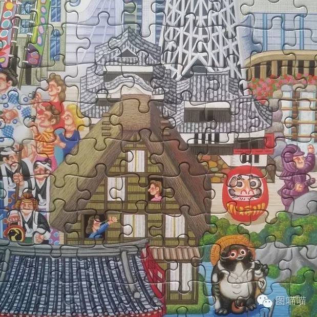 她从2000块拼图中解开了日本名胜中那些少为人知的秘密（二）
