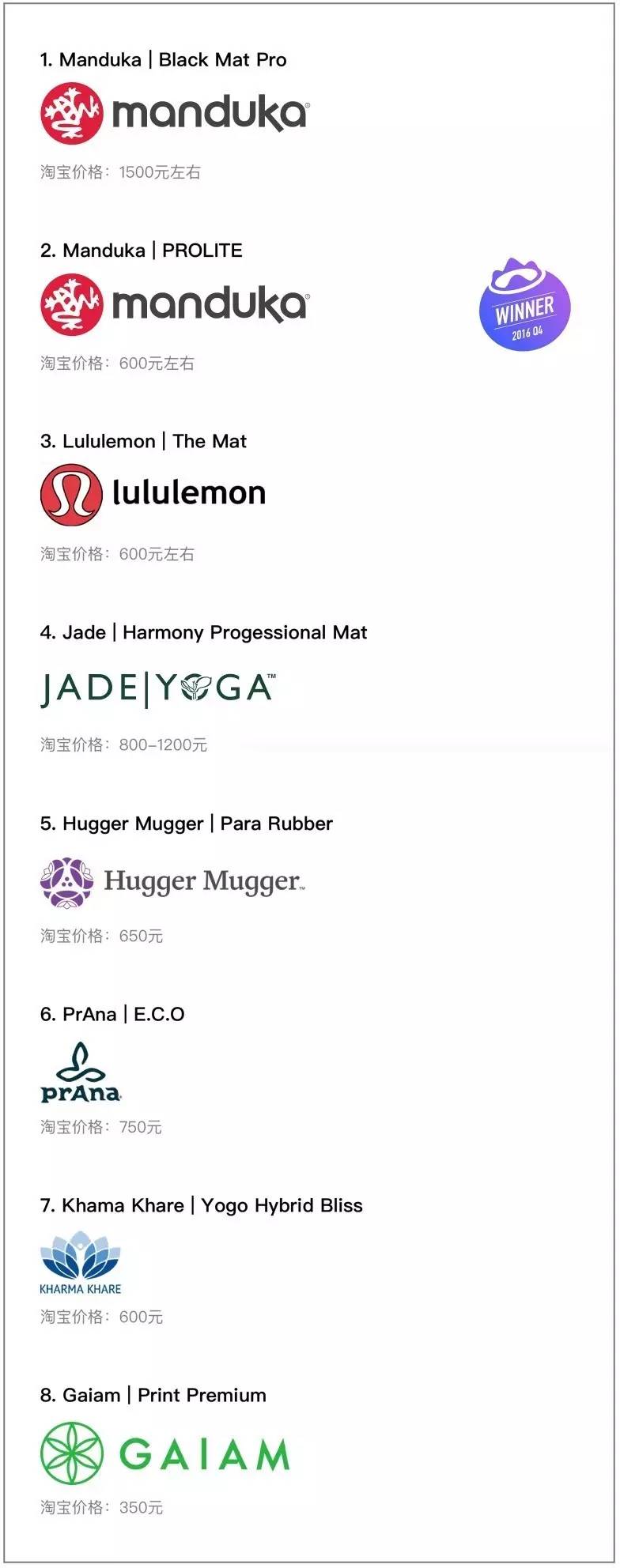 青蛙瑜伽垫哪款好用,国际十大瑜伽垫