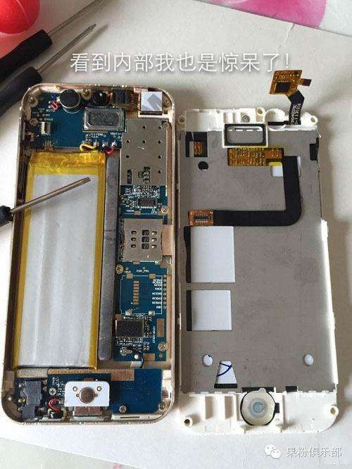 高仿iphone5s视频,山寨苹果5s拆解