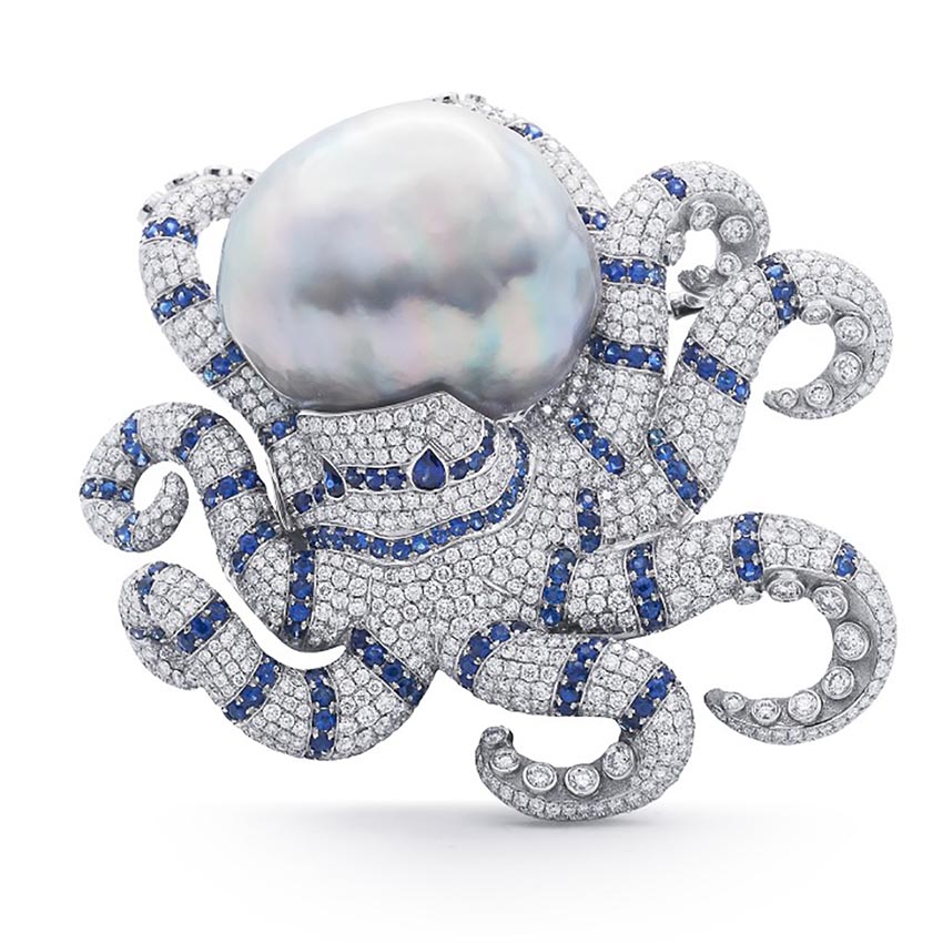 巧夺天工的珠宝设计,珠宝设计之多彩宝石款