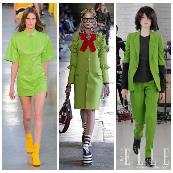 2017流行色发色,2017年的流行色草木绿