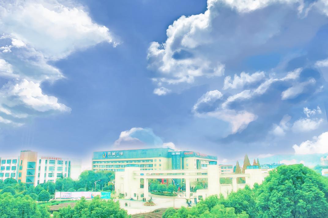 丽水学院校园风光,丽水学院的校园风光