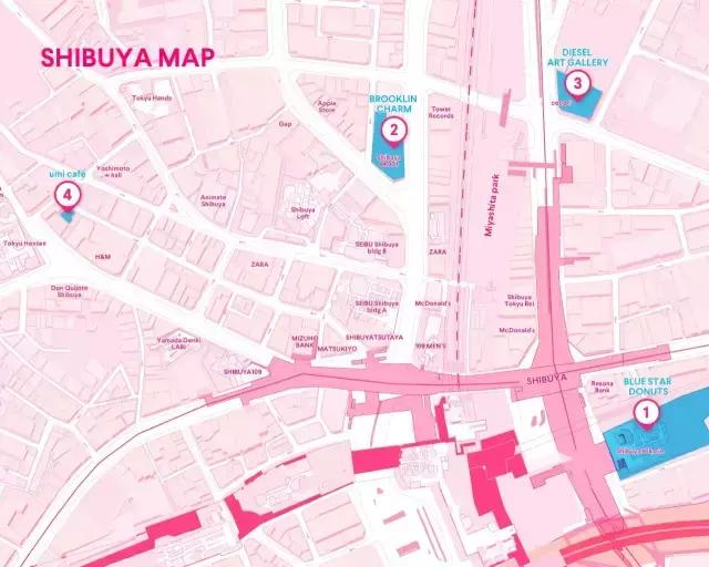 涩谷~原宿~表参道潮店巡礼|NYLONJAPAN推荐