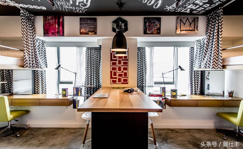 香港大学生的宿舍和我们的宿舍，装修设计真是天壤之别啊