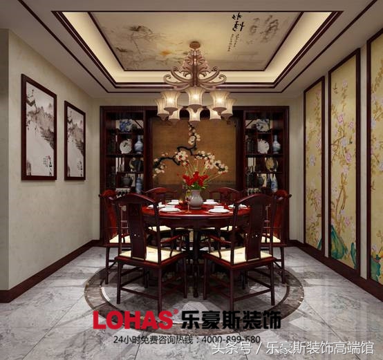 新中式山间小院装修效果图,上山间别墅