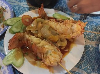 越南芽庄美丽的夜晚,越南芽庄的海上真美