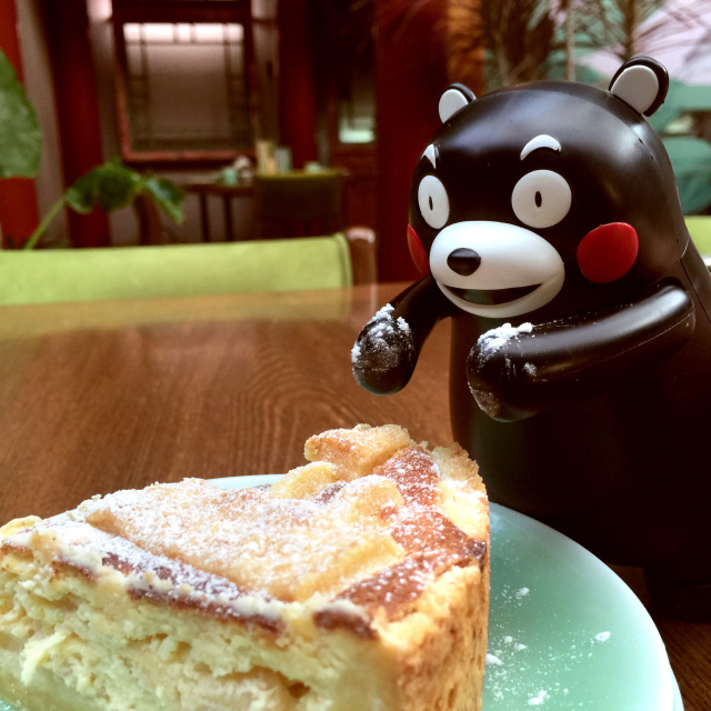 快赞本宝宝，熊本部长为你做苹果派啦！