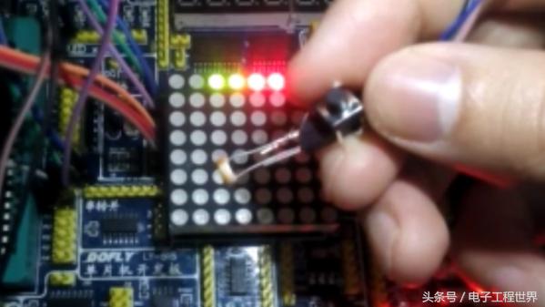 自己做的简单点阵书写屏