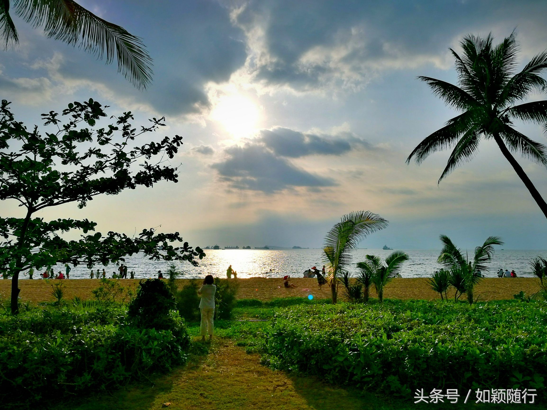 三亚湾之上一颗璀璨明珠,三亚太阳湾最美海湾