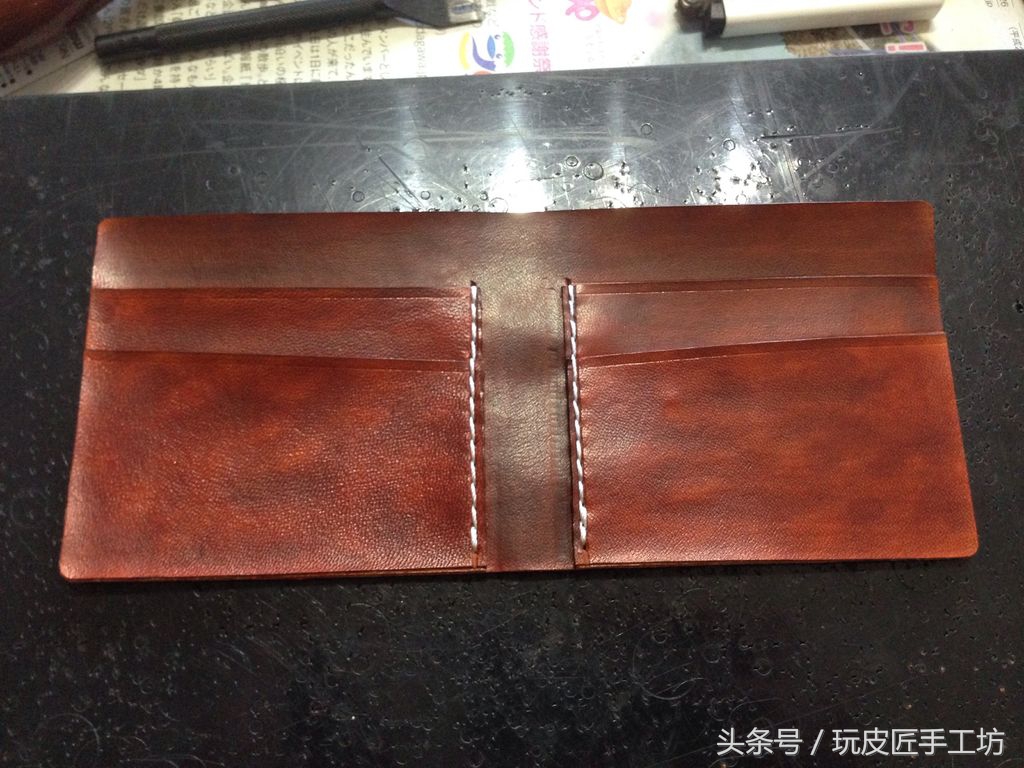 皮雕钱包手工制作视频,简易真皮手工钱包制作教程