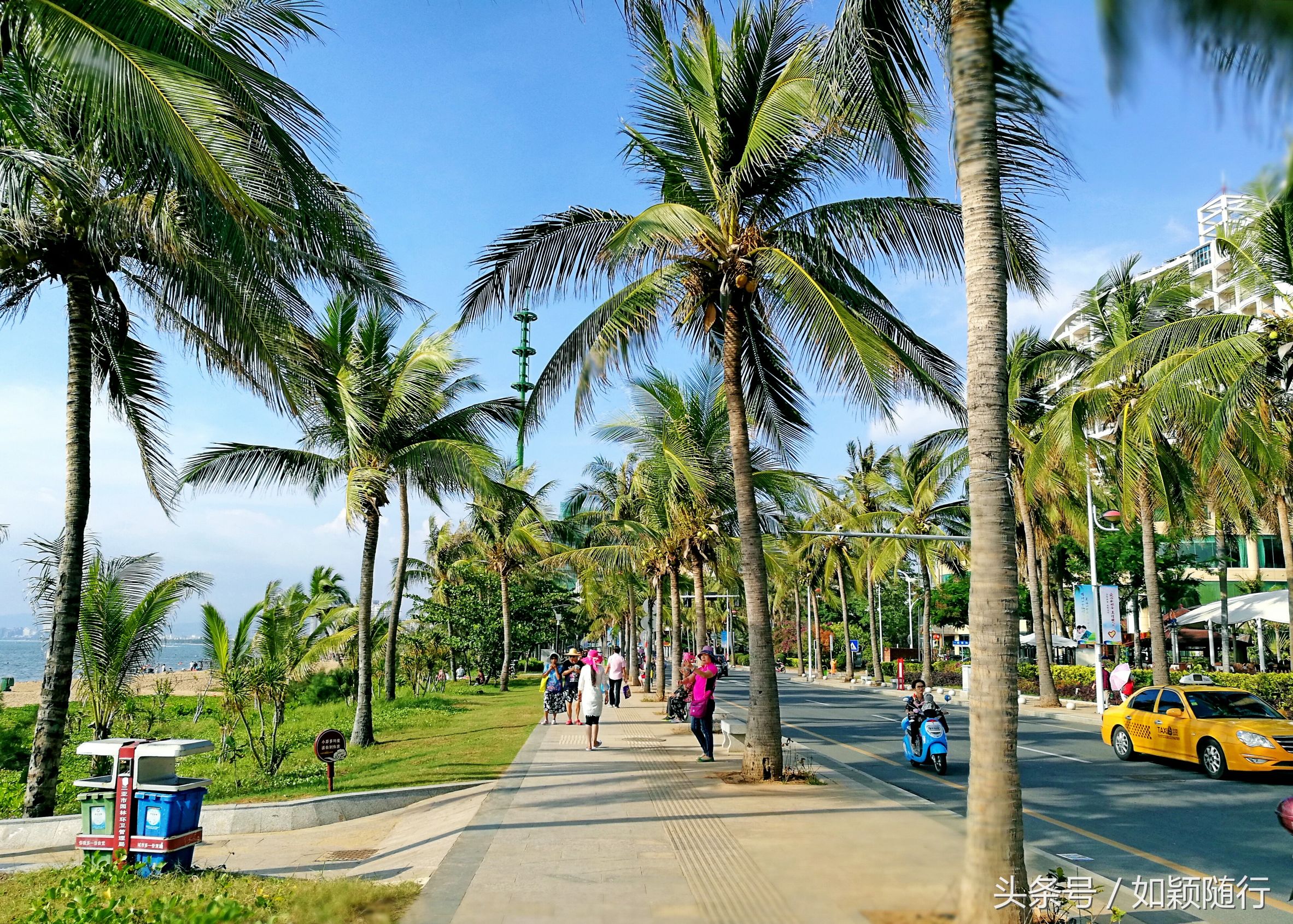 三亚湾之上一颗璀璨明珠,三亚太阳湾最美海湾